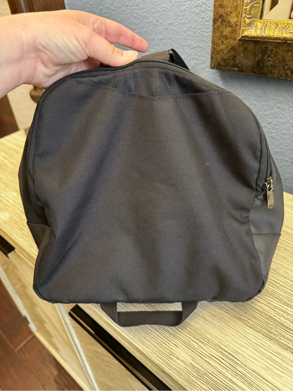 Under Armour Black Duffel with White Logo - Men's Travel Gym Bag